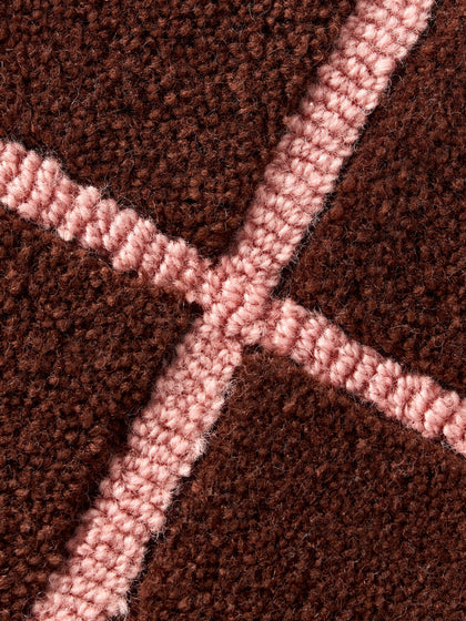 Tapis en laine tufté main Kallie