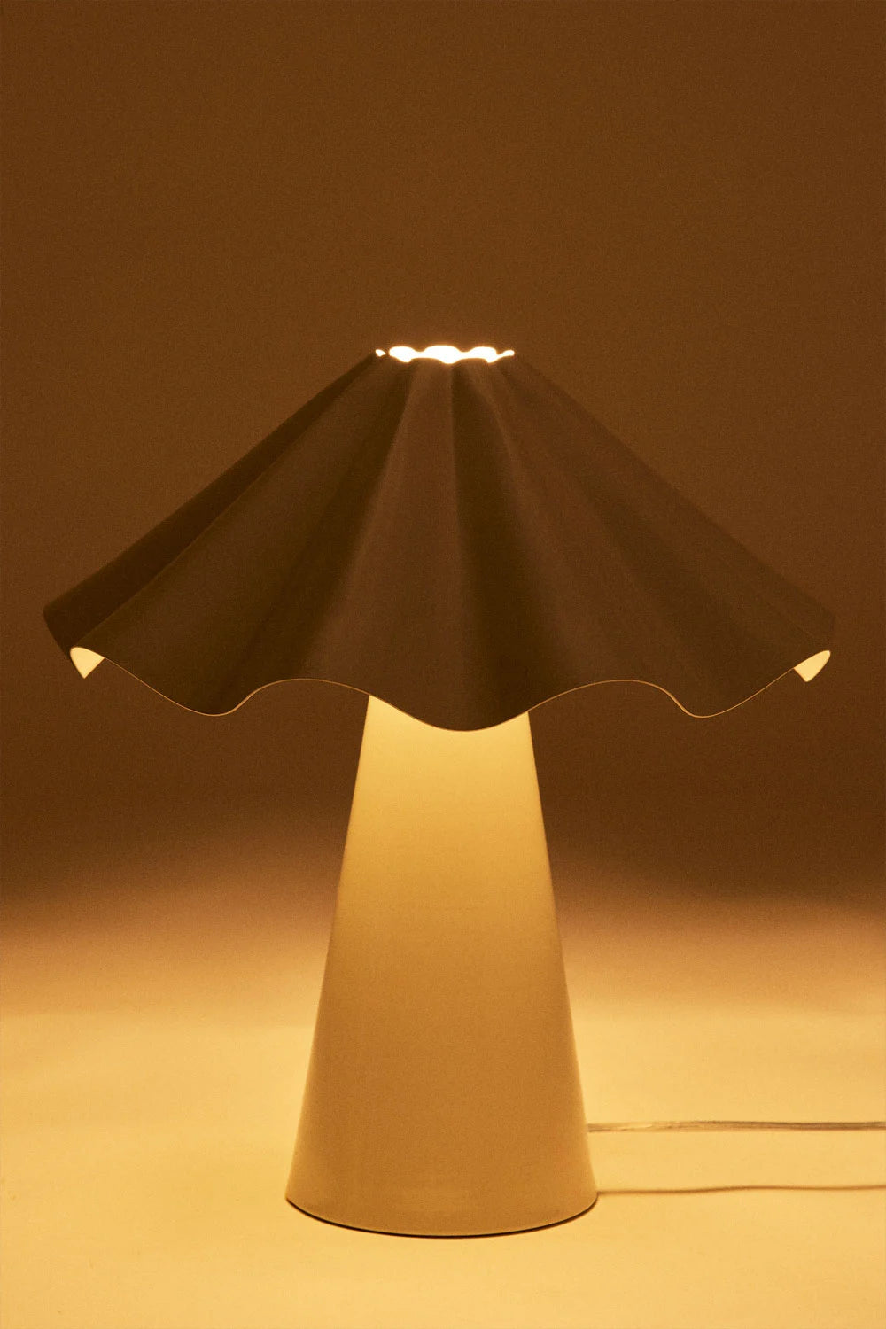 Lampe de table ↑40 cm en fer Veyora