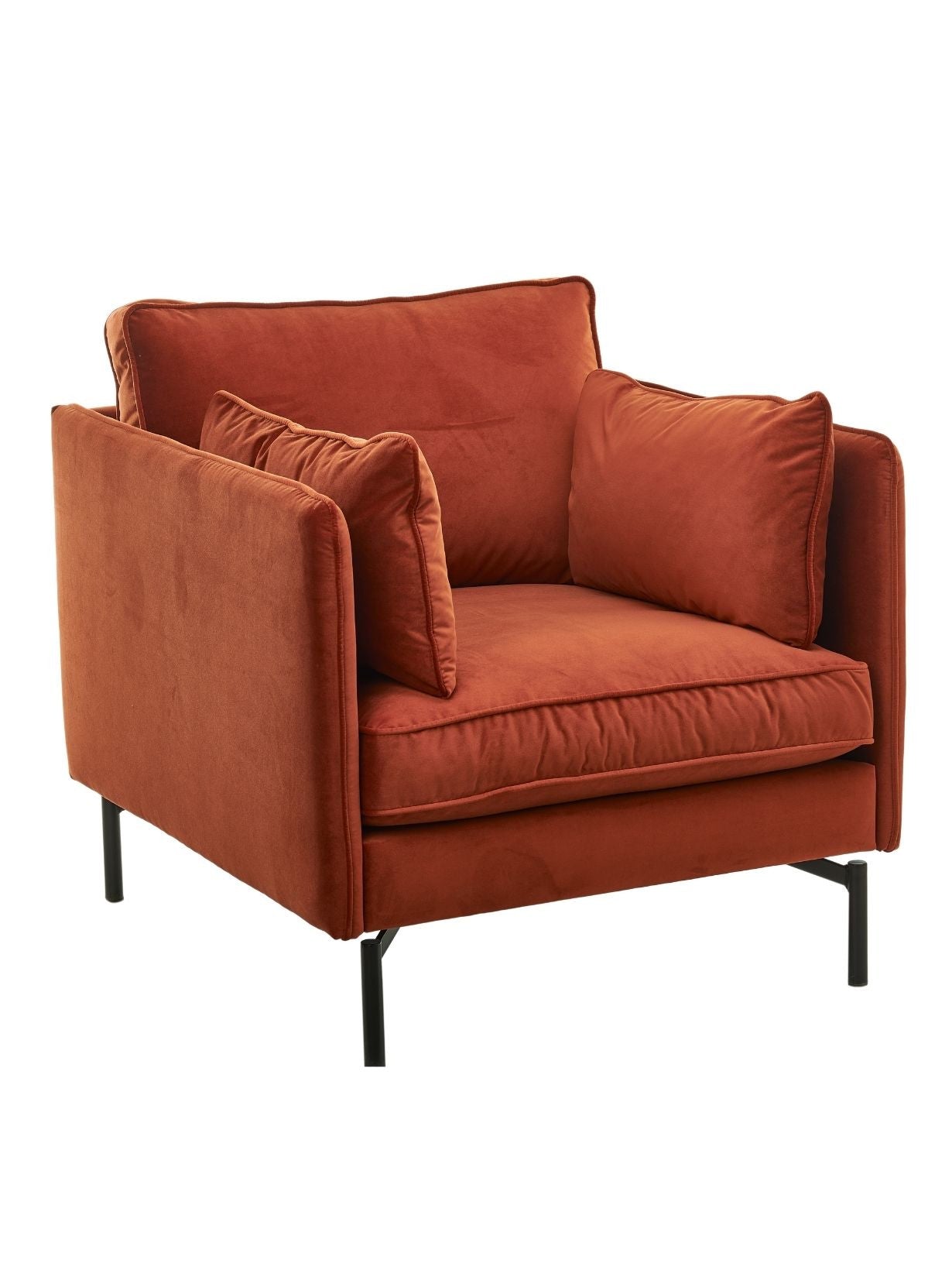 Fauteuil en velours, PP n°2