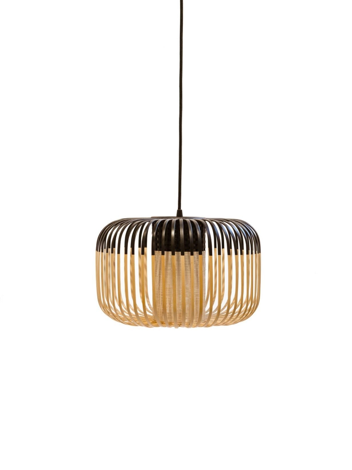 Suspension en bambou naturel 35 cm, Bamboo S