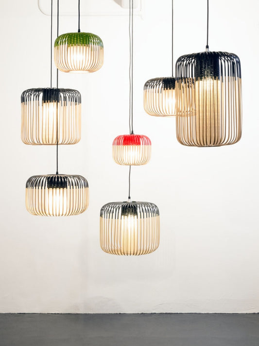 Suspension en bambou naturel 45 cm, Bamboo M