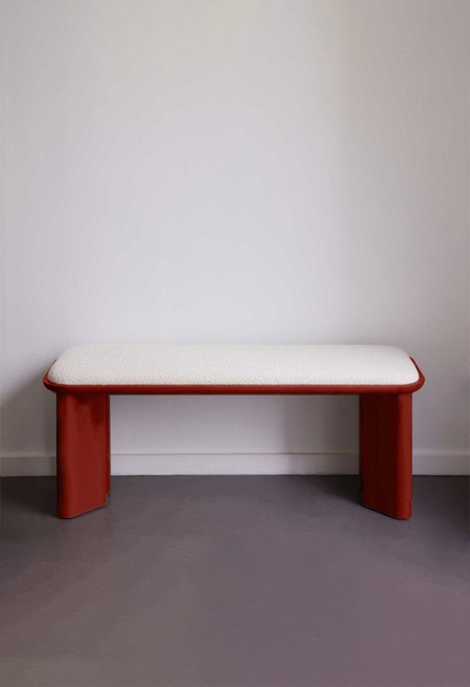 Banc en bois laqué, Lazare