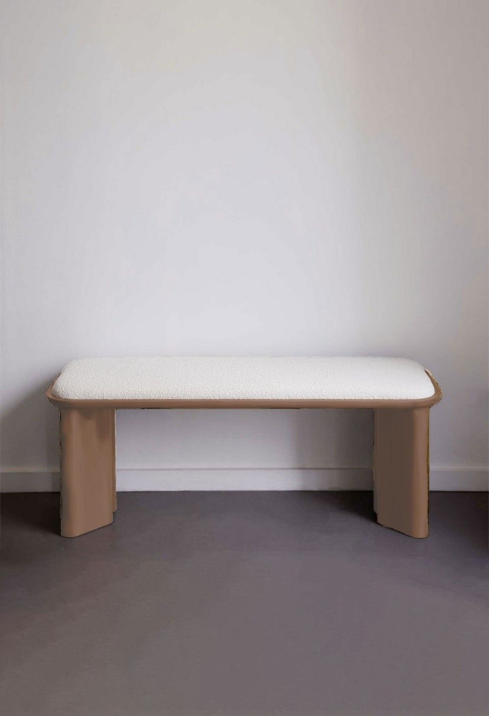 Banc en bois laqué, Lazare