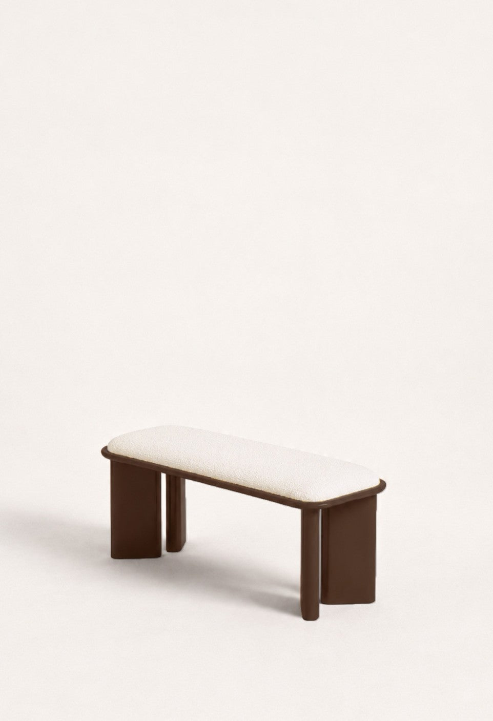 Banc en bois laqué, Lazare