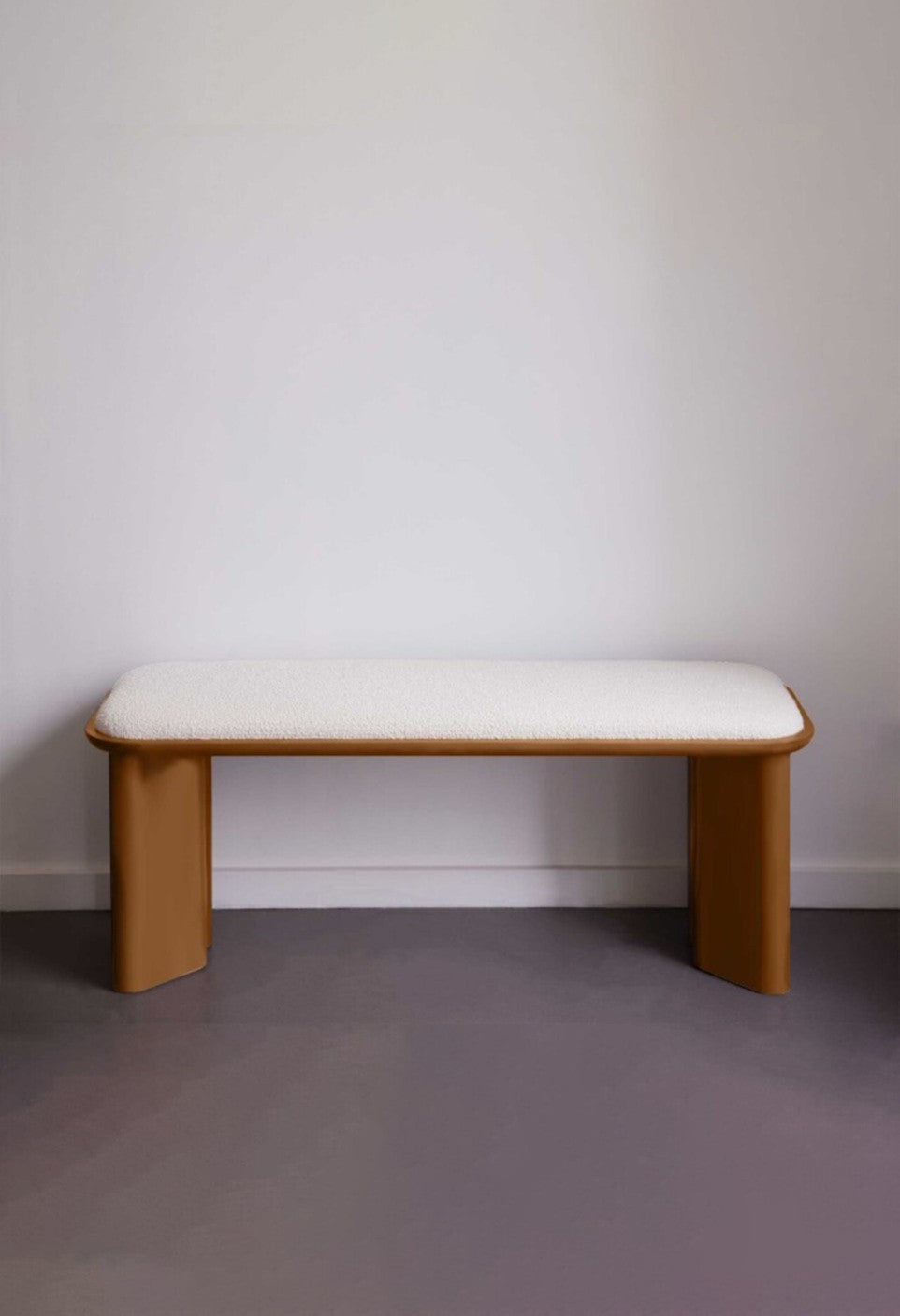 Banc en bois laqué, Lazare