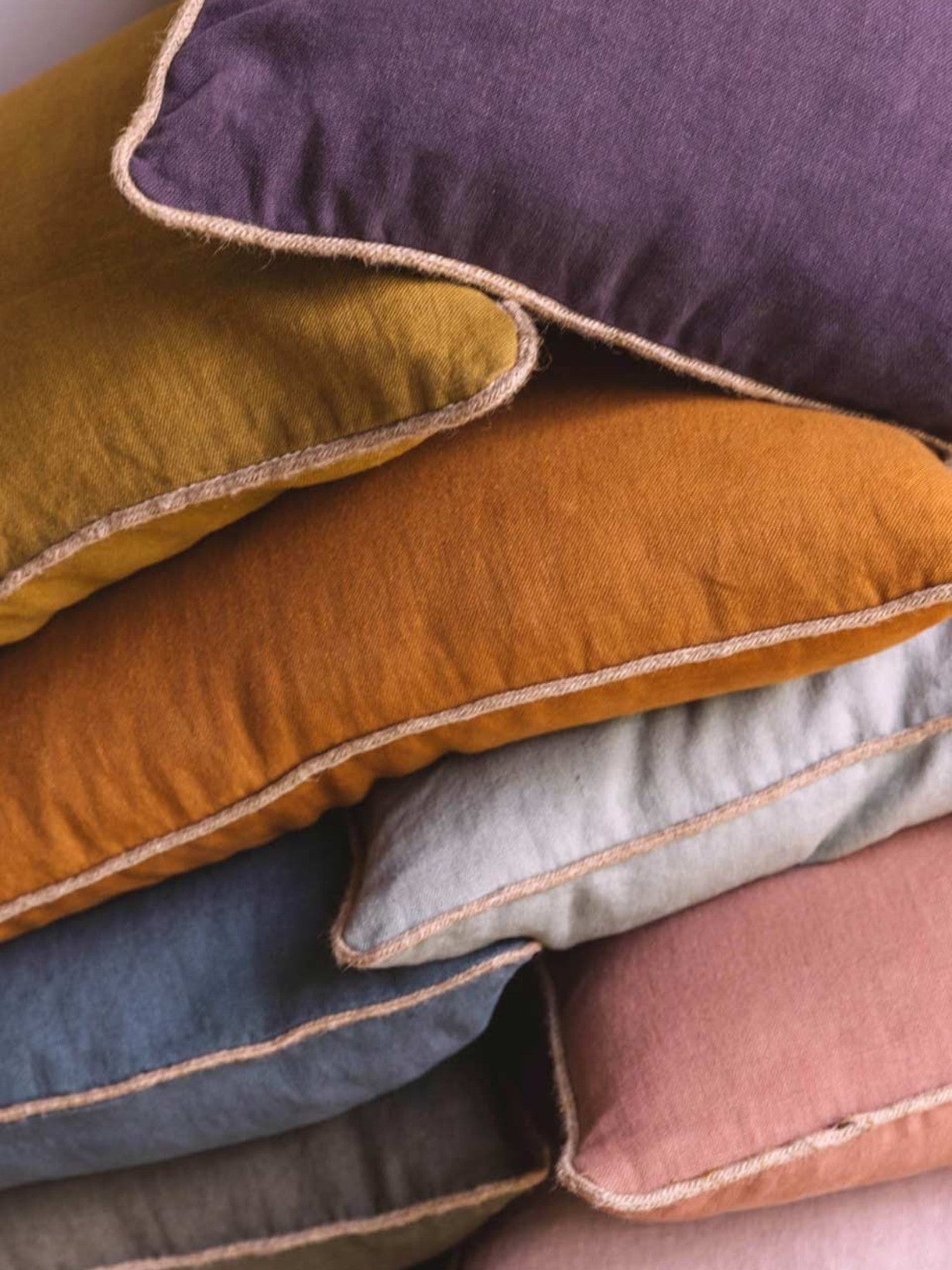 Coussin en lin italien, Salvador