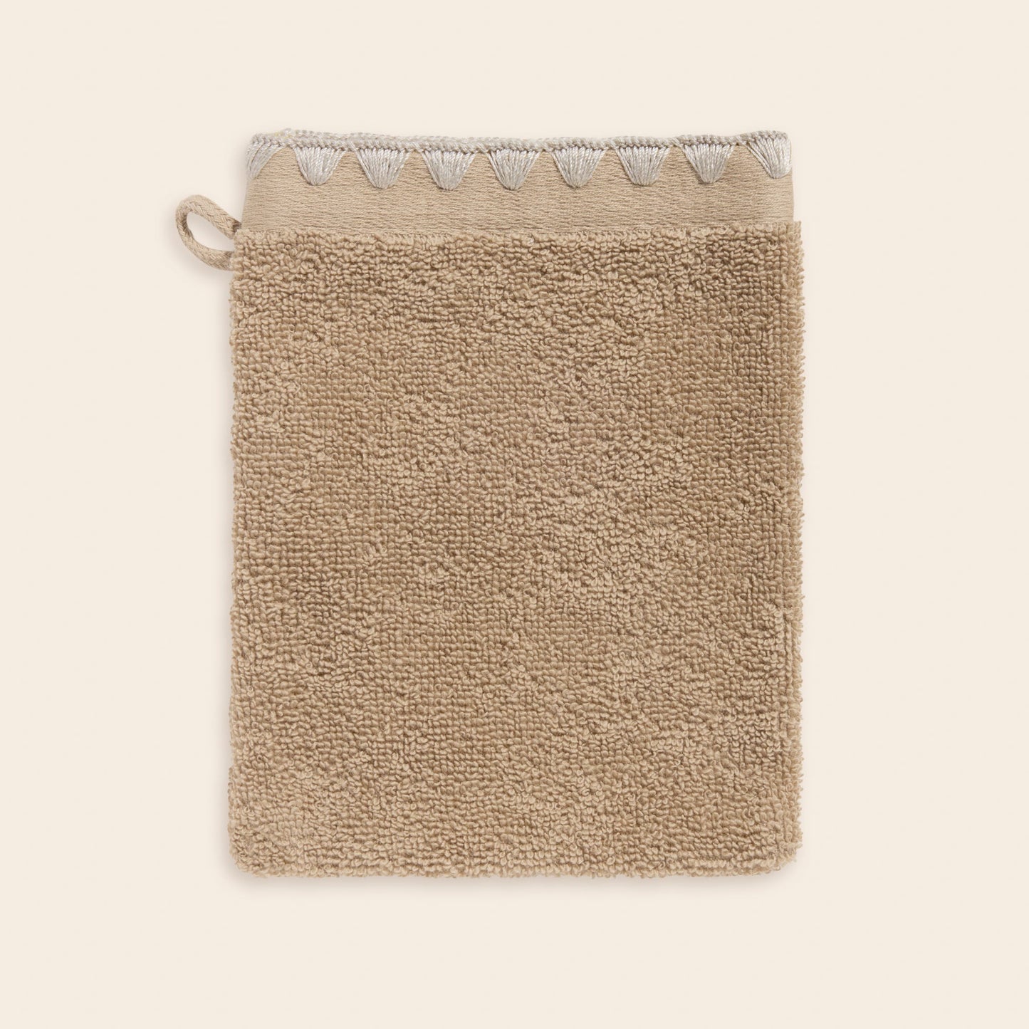 Gant de toilette NERYDA beige lin