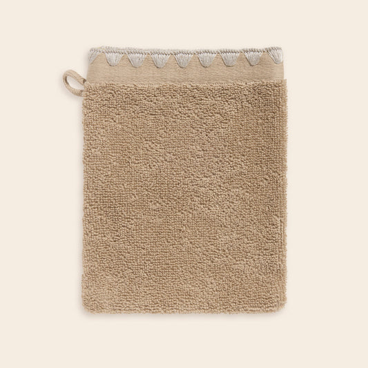 Gant de toilette NERYDA beige lin