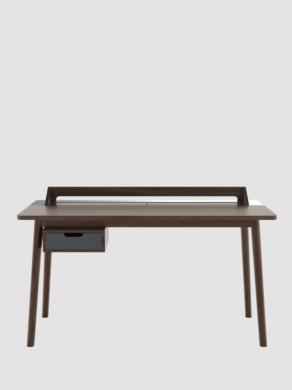 Bureau en noyer naturel, Honoré