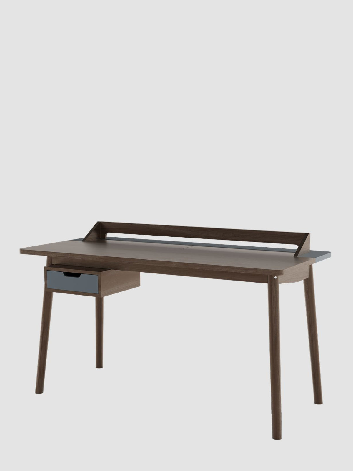 Bureau en noyer naturel, Honoré