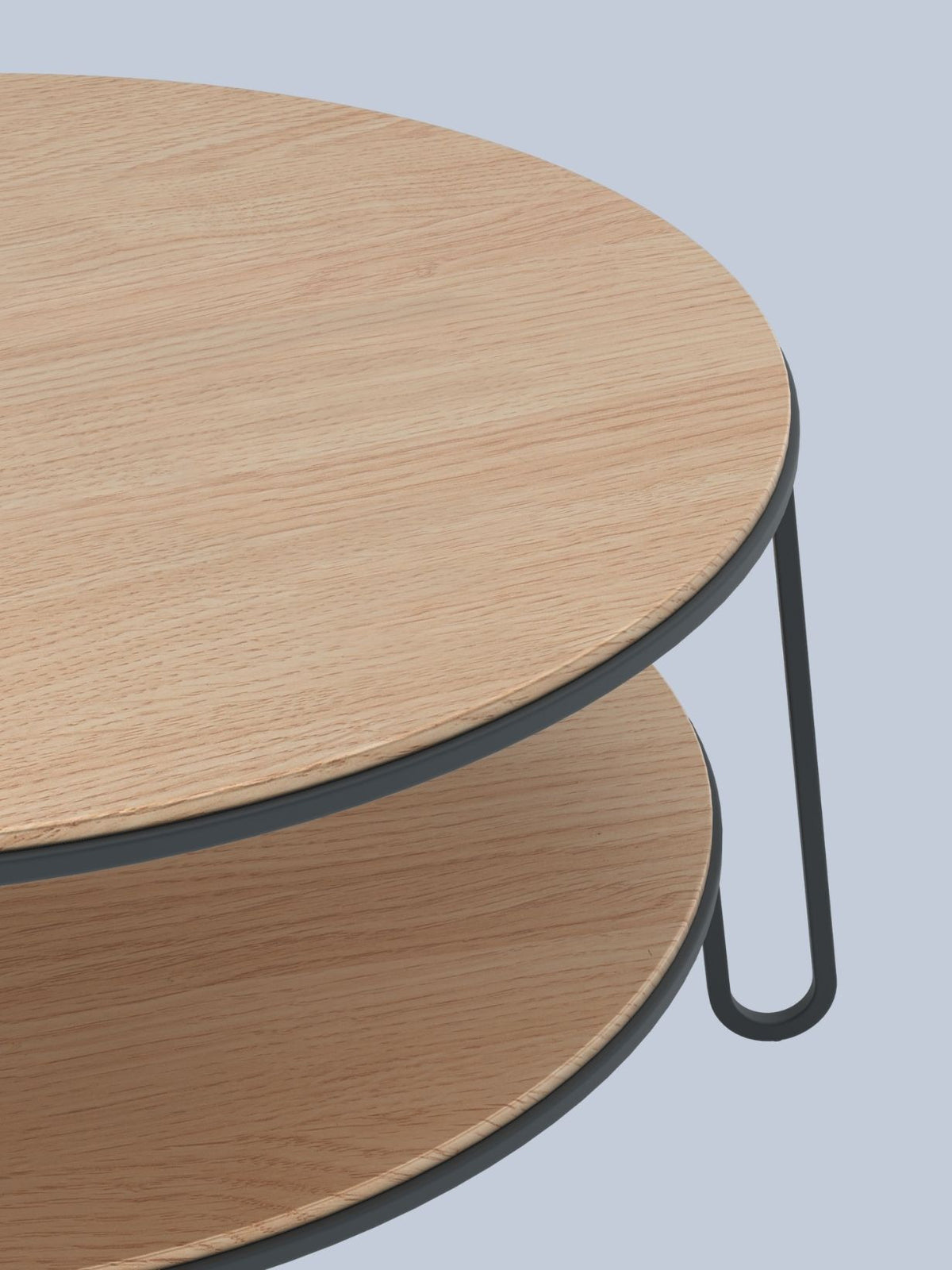 Table basse en chêne, Eugénie Taille S
