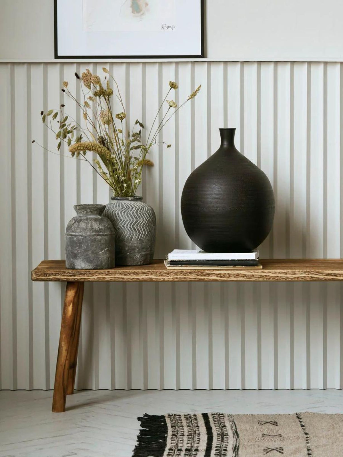 Banc en bois naturel, HDNadi