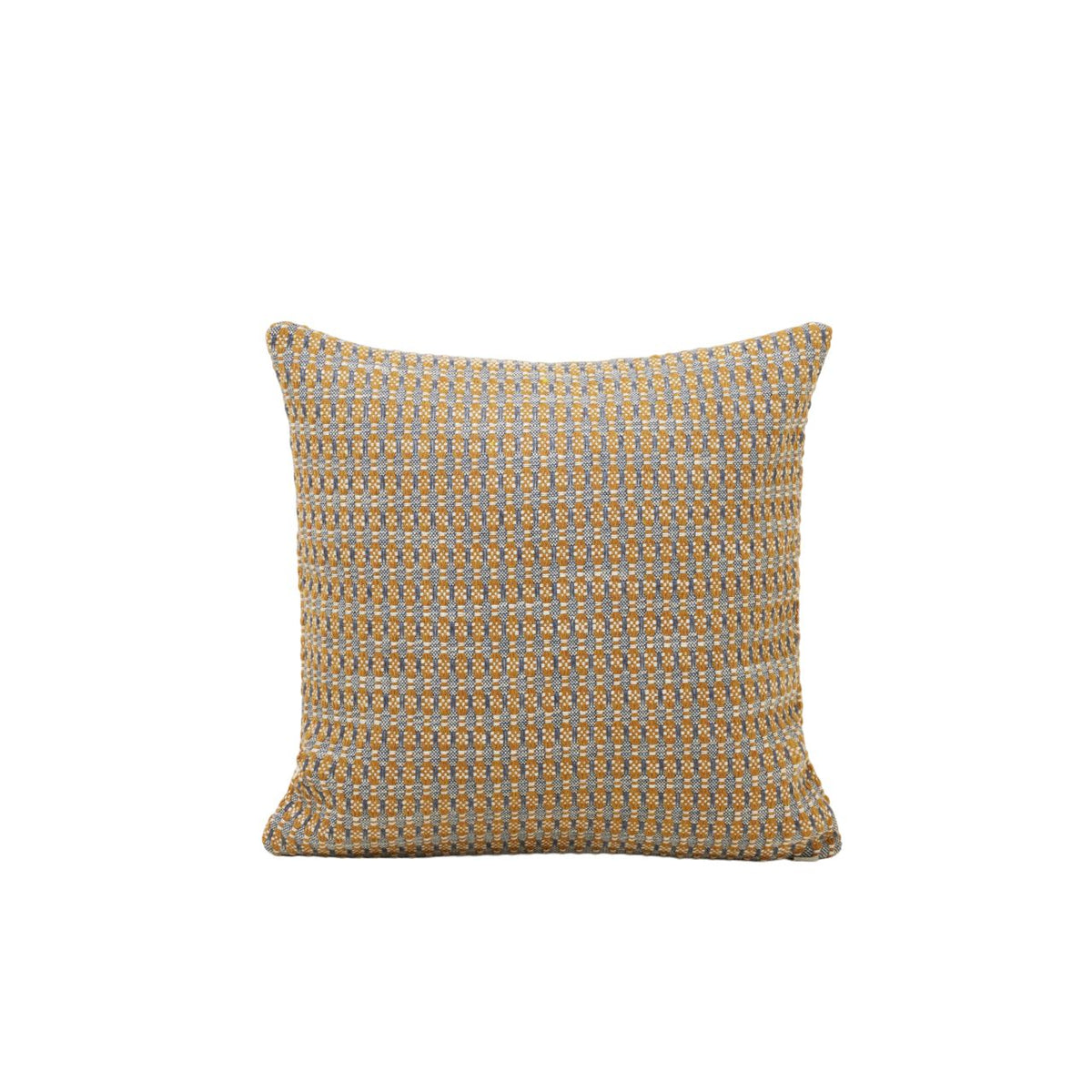 Housse de coussin EIRIK ocre et orage