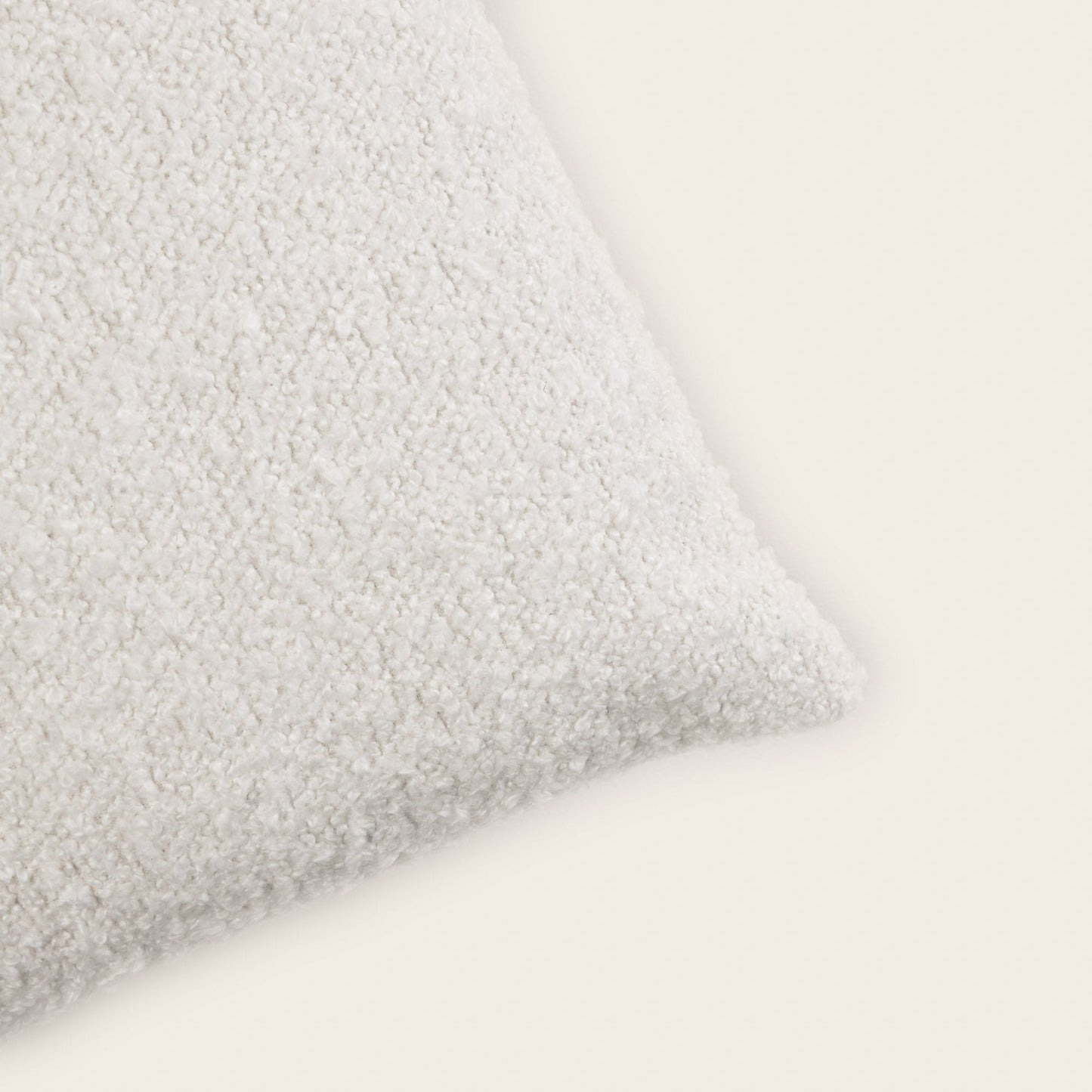 Housse de coussin LEONARD ivoire