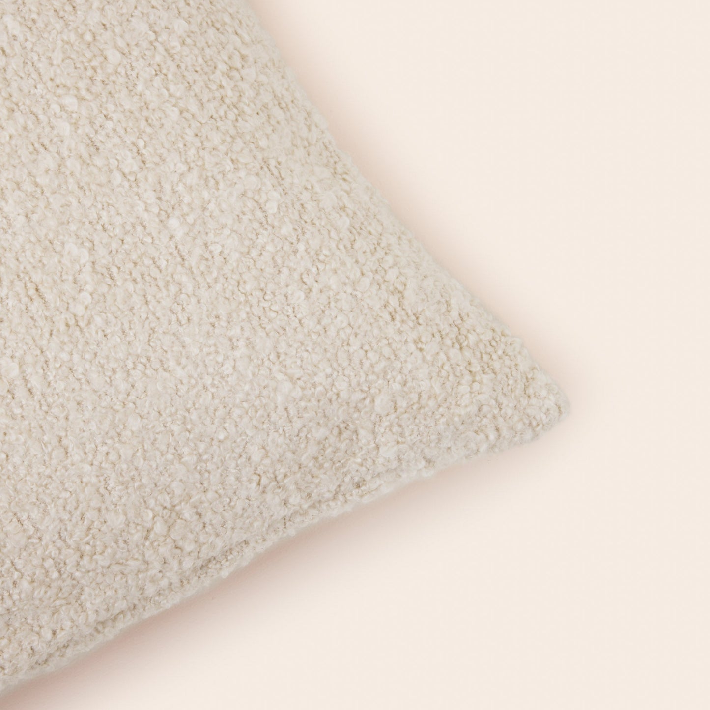 Housse de coussin LEONARD beige doux