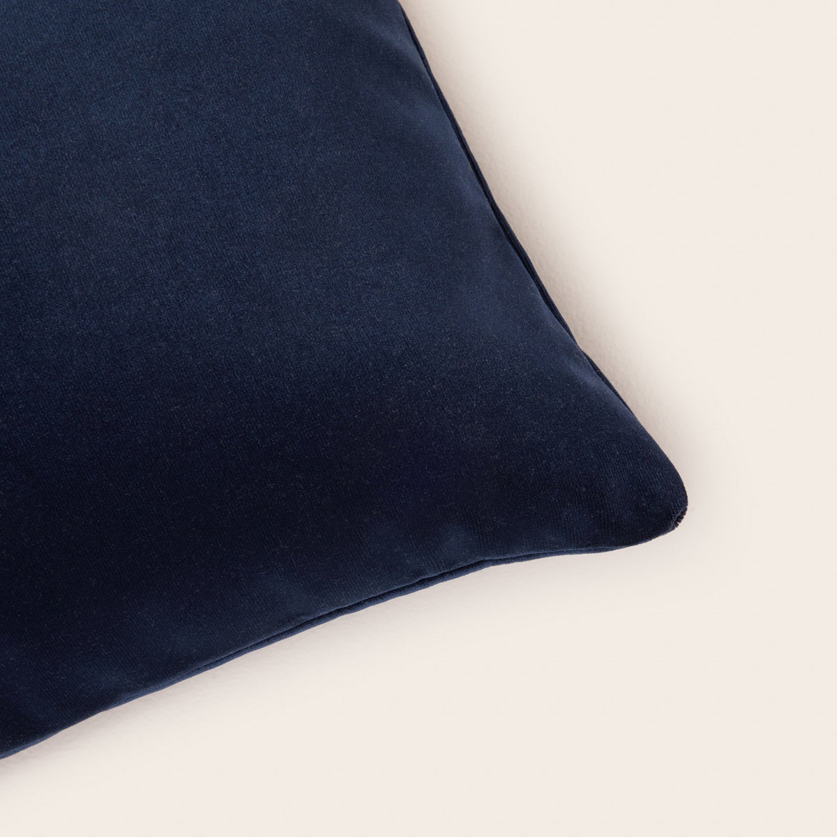 Housse de coussin MATIA bleu nuit
