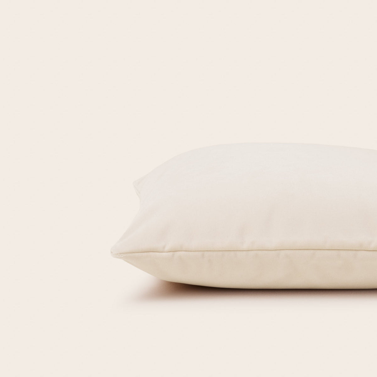 Housse de coussin MATIA craie blanche