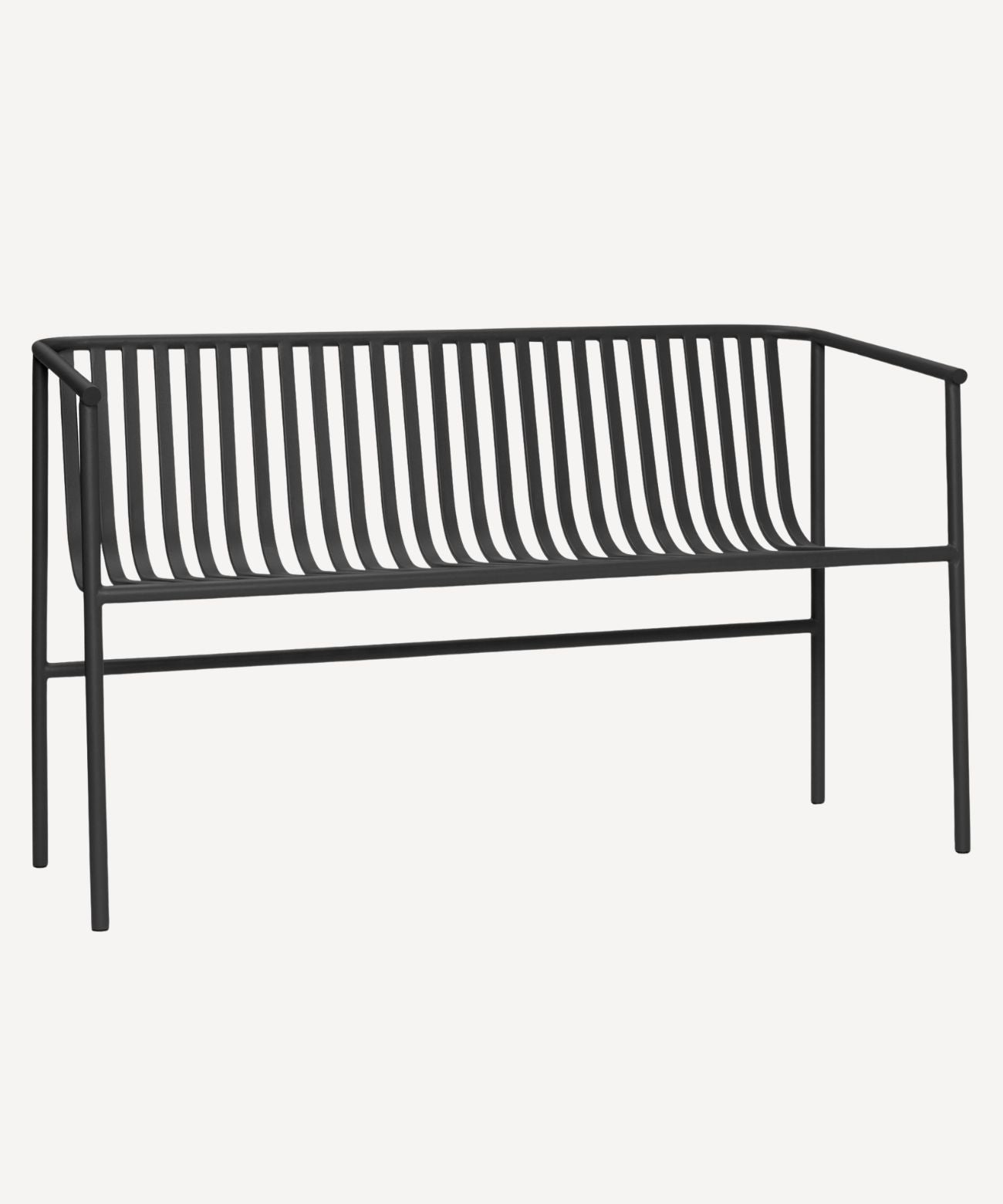 Banc de jardin Villa noir