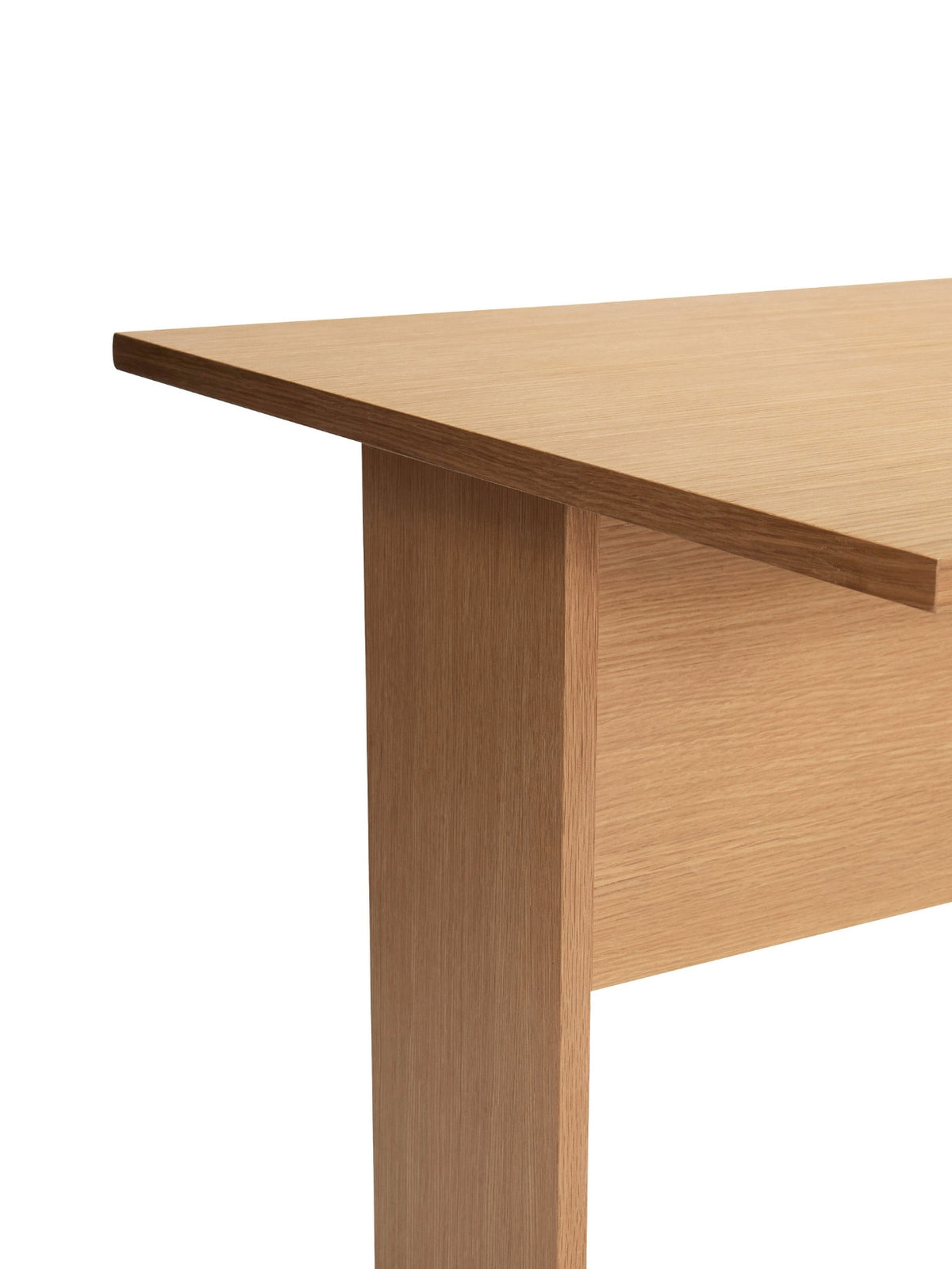 Bureau en bois de chêne naturel, Forma