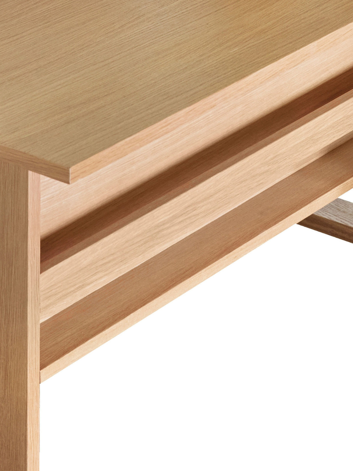 Bureau en bois de chêne naturel, Forma