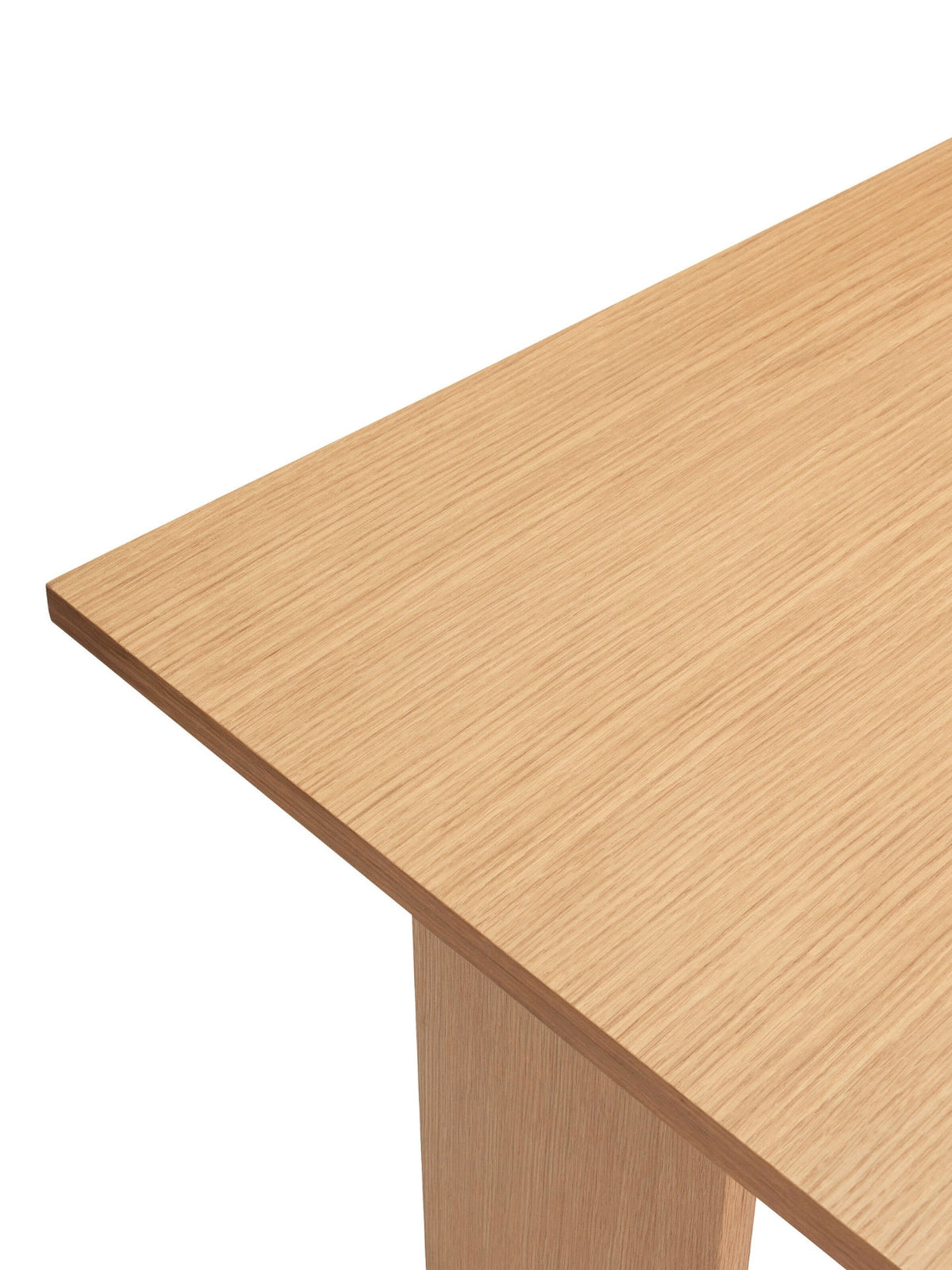 Bureau en bois de chêne naturel, Forma