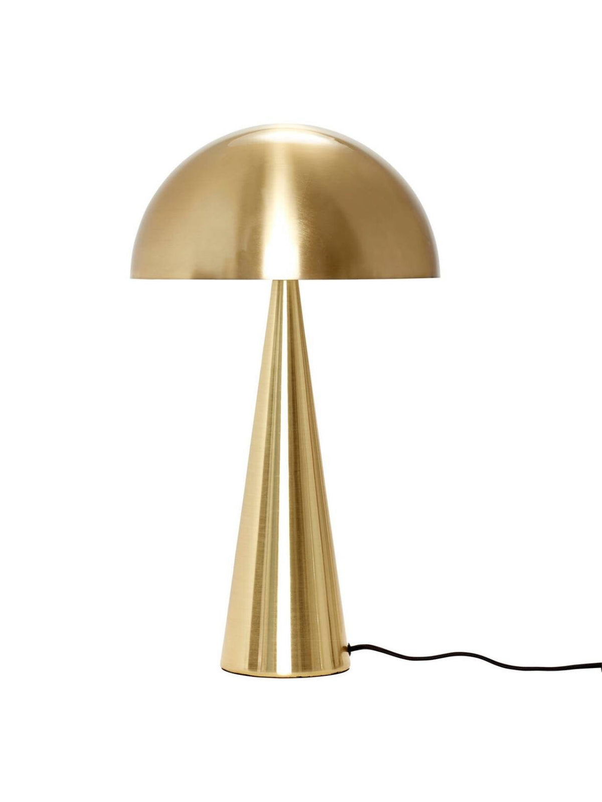 Lampe à poser en métal finition laiton, Mush Tall