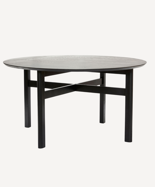 Table à manger Fjord, Noir