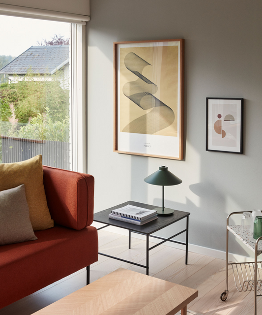 Table basse Norm, Noir