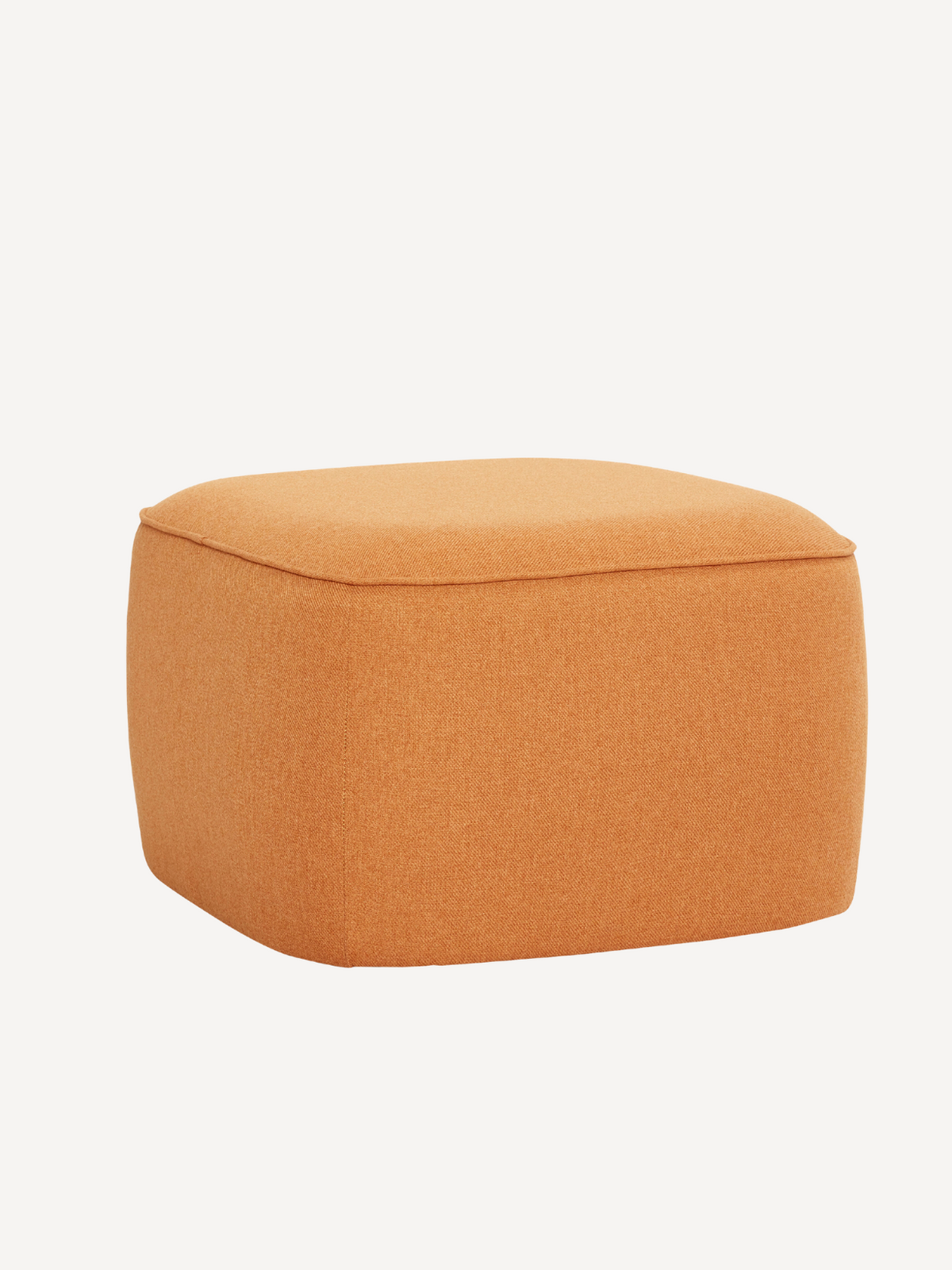 Pouf en tissu, Cube