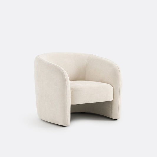 Fauteuil en chenillé, LANDINE