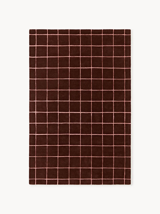 Tapis en laine tufté main Kallie