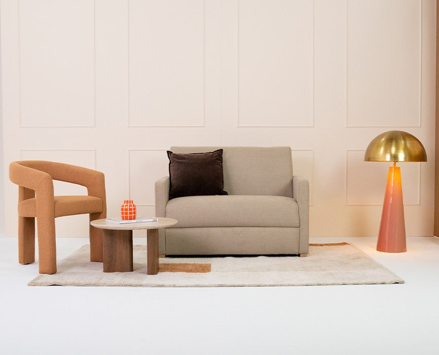 Fauteuil convertible 1 place velours - NIÑO | Maison Cot