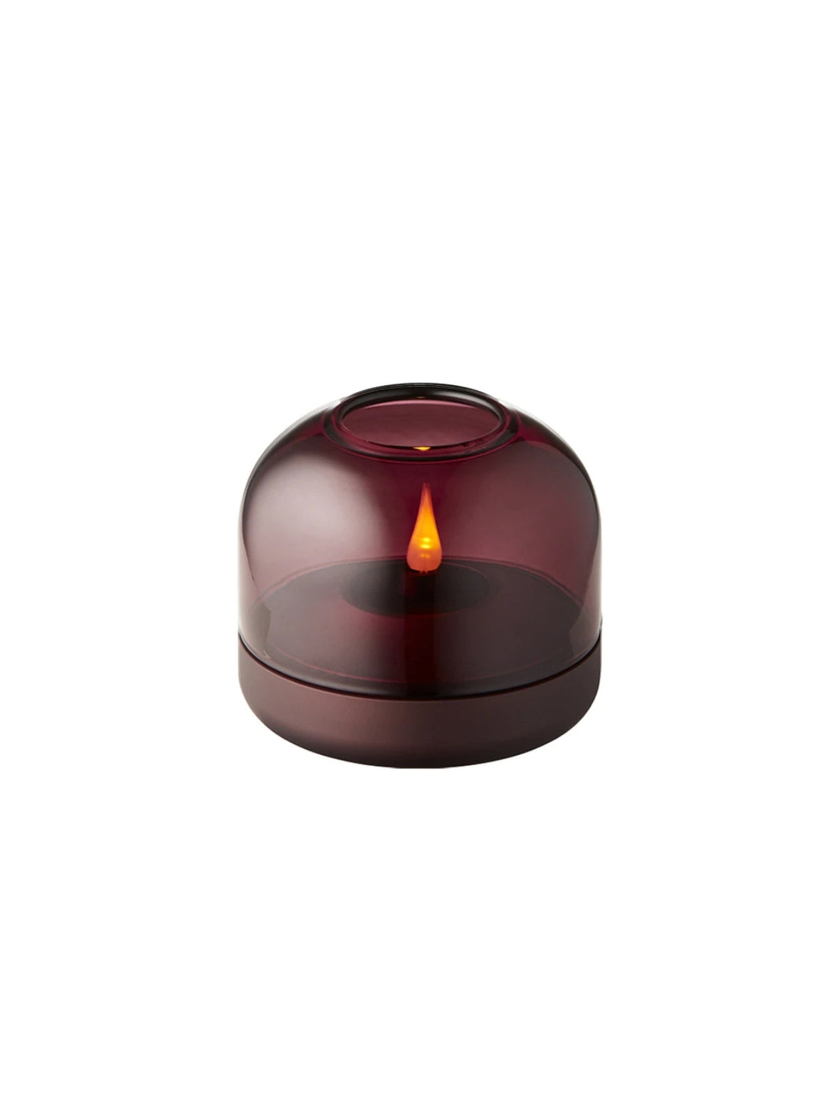 Bougeoir en aluminium + Shine Bougie LED, Glow 08