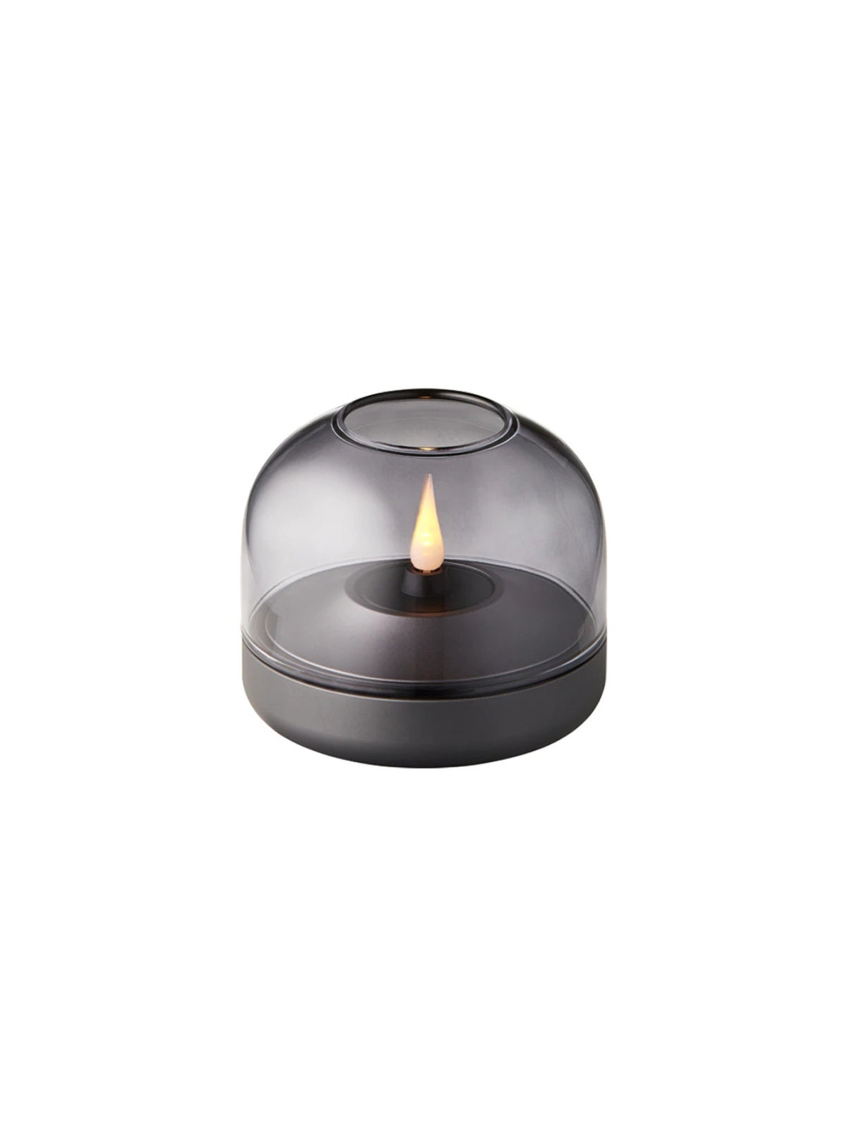 Bougeoir en aluminium + Shine Bougie LED, Glow 08