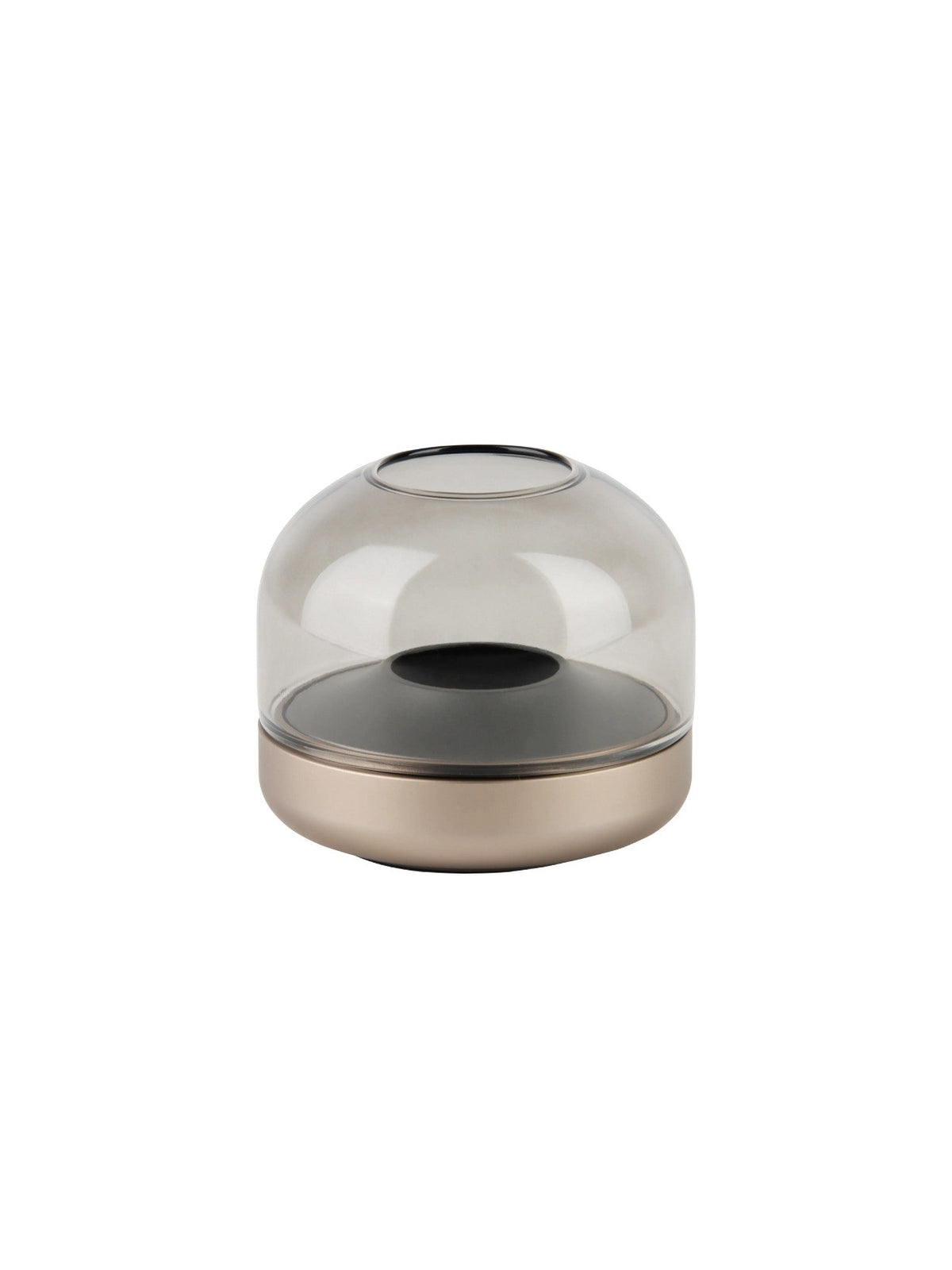 Bougeoir en aluminium + Shine Bougie LED, Glow 08