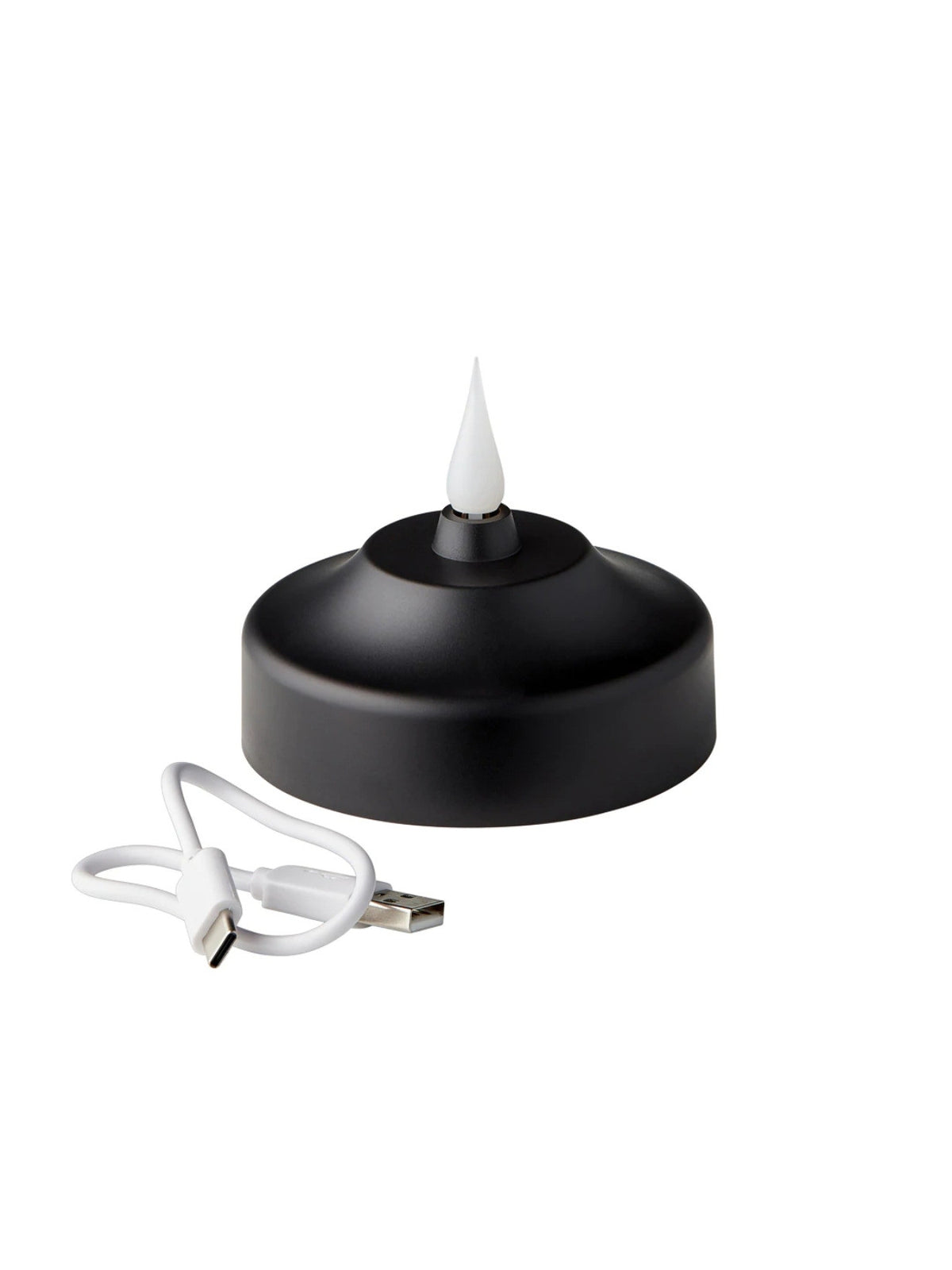 Bougeoir en aluminium + Shine Bougie LED, Glow 08