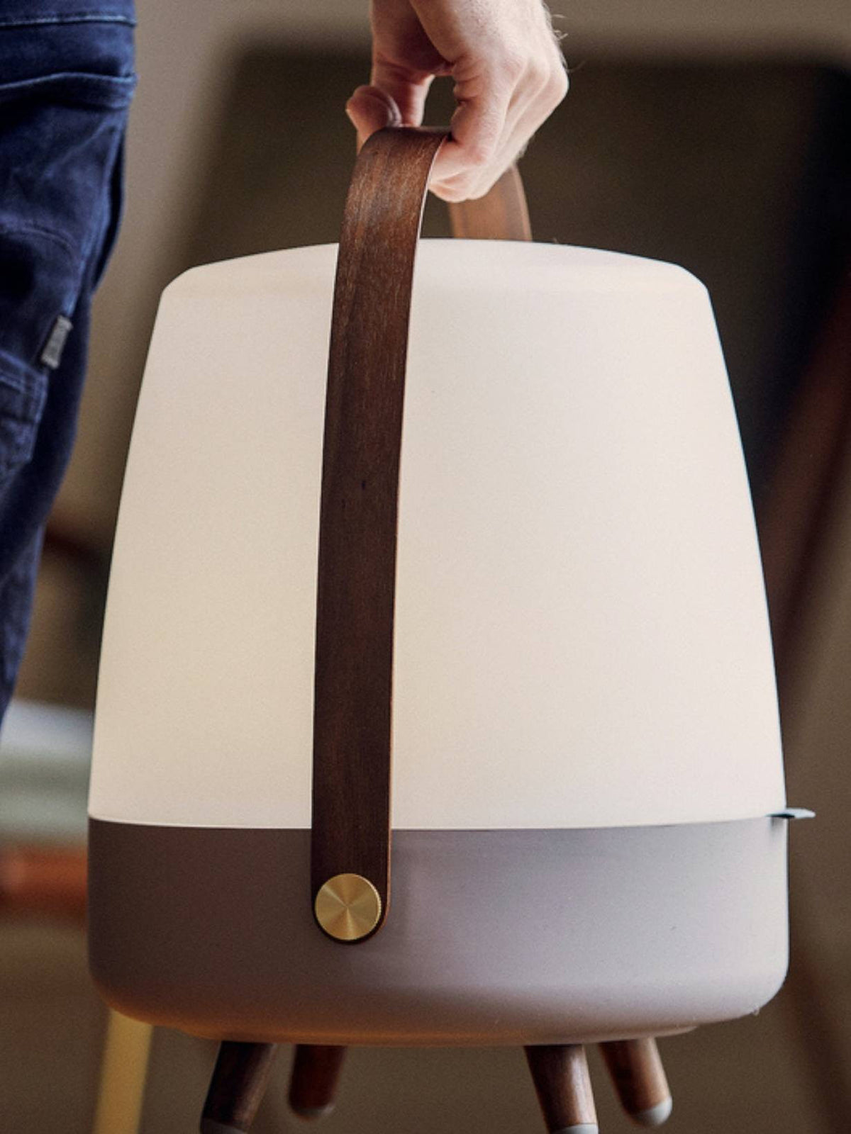Lampe LED portable et enceinte sans fil, Lite-up Play