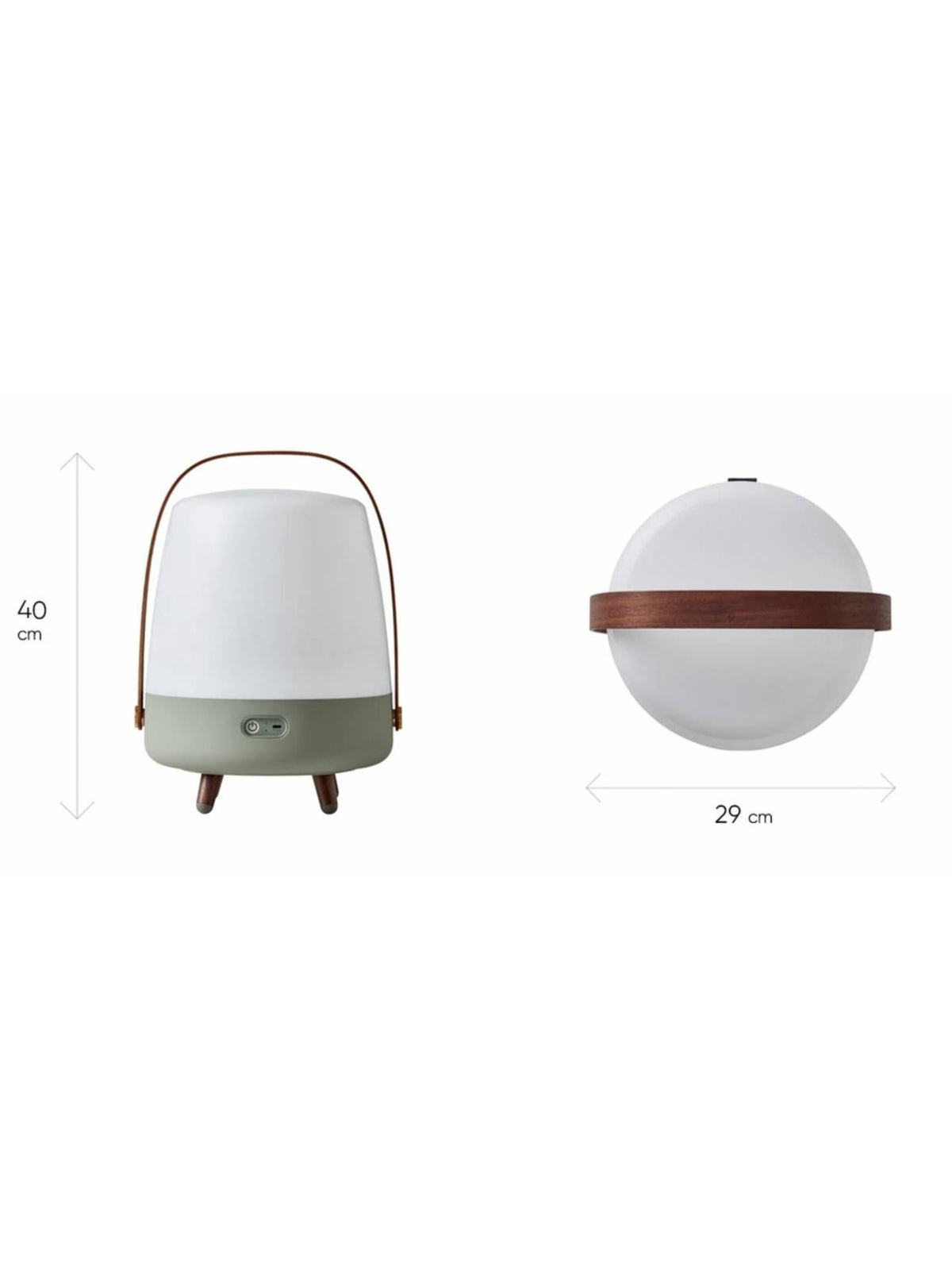 Lampe LED portable et enceinte sans fil, Lite-up Play