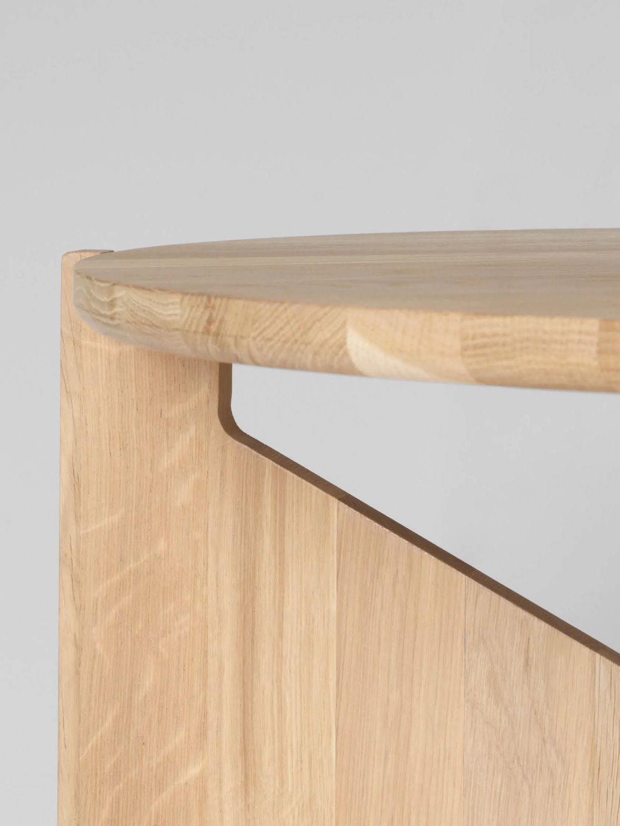 Table basse en chêne, Simple XL