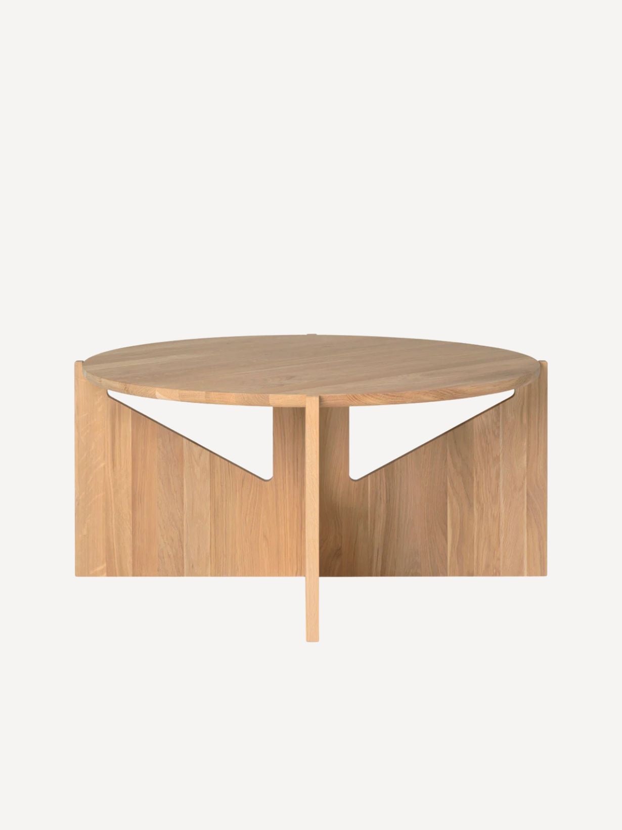 Table basse en chêne, Simple XL