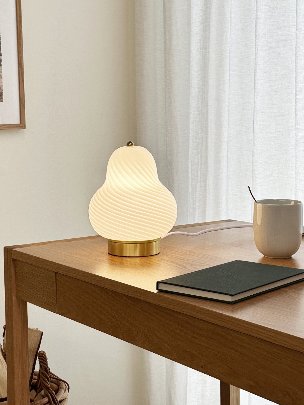 Lampe de table bonbonnière, Lucy