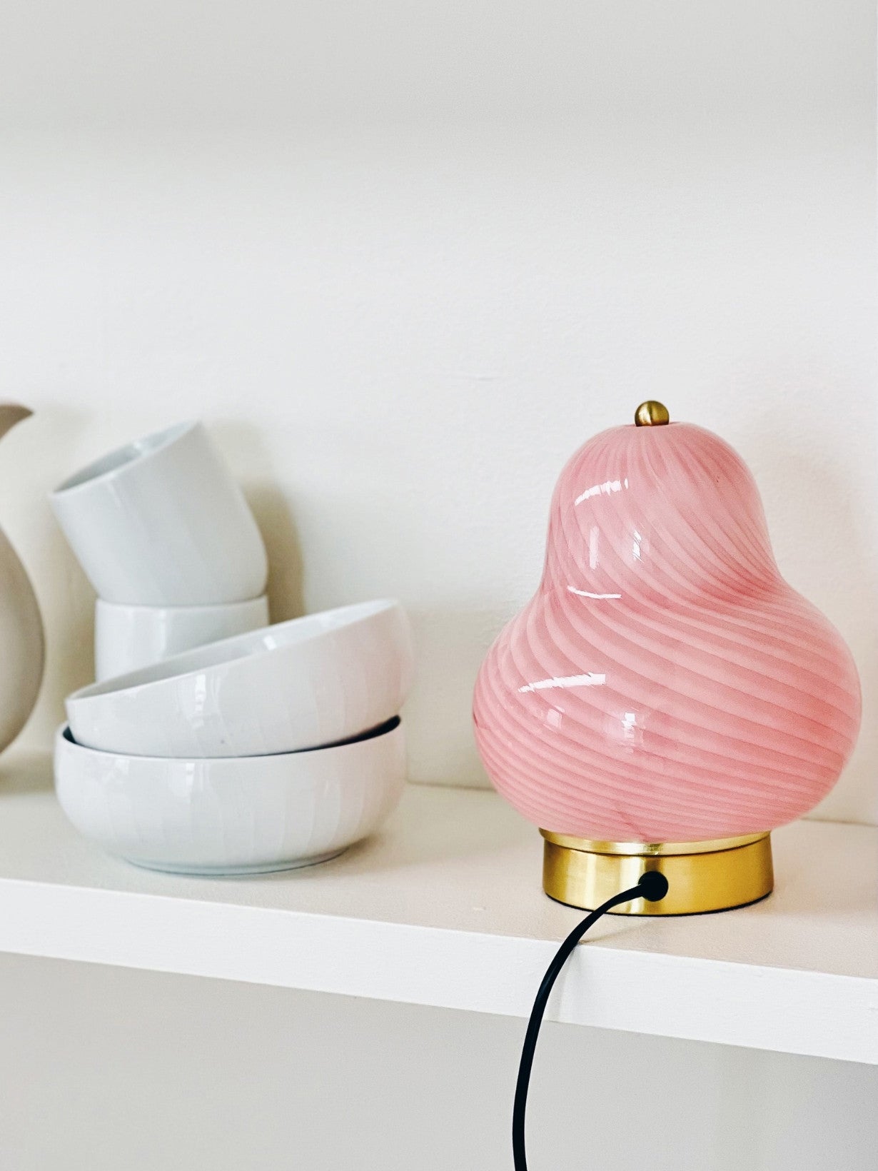 Lampe de table bonbonnière, Lucy