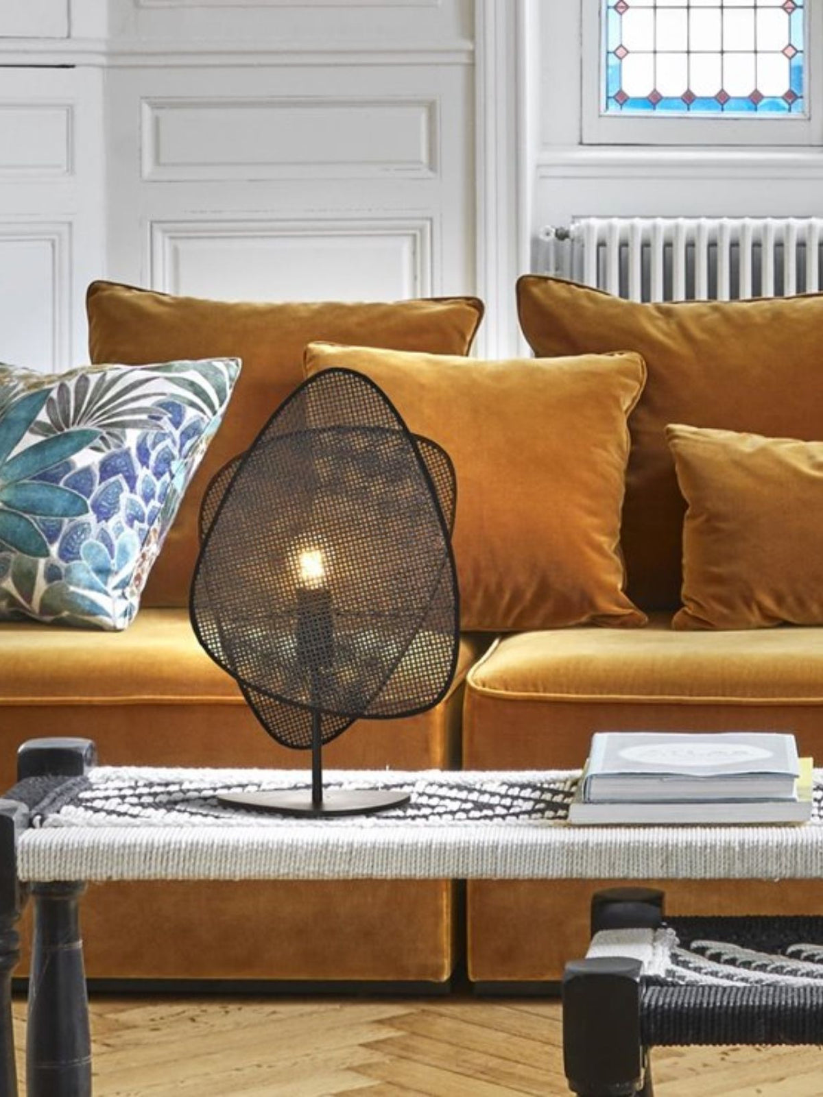 Lampe de table en cannage, Screen