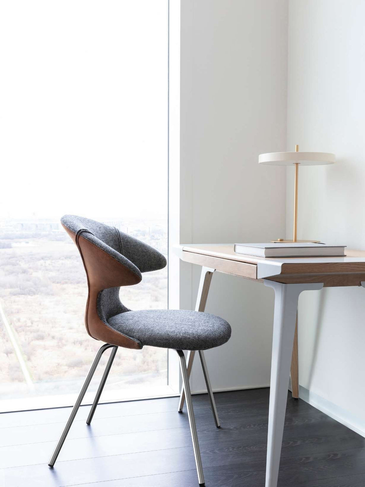 Lampe de table en laiton, Asteria