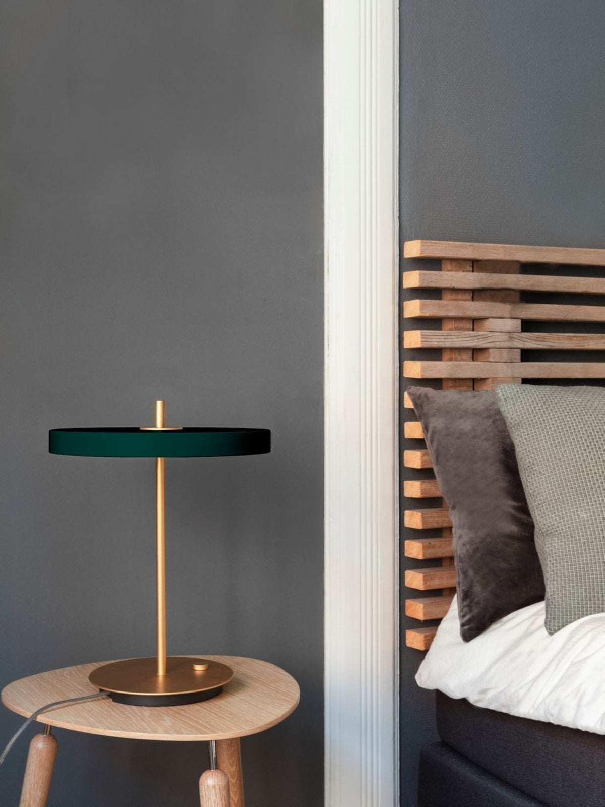 Lampe de table en laiton, Asteria