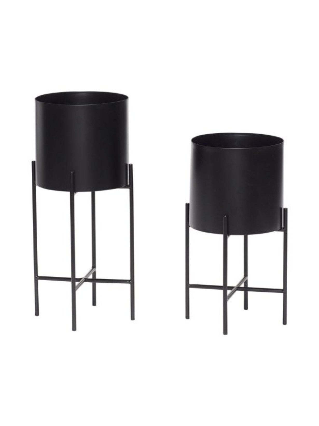 Lot de 2 cache-pots sur pied, Otta