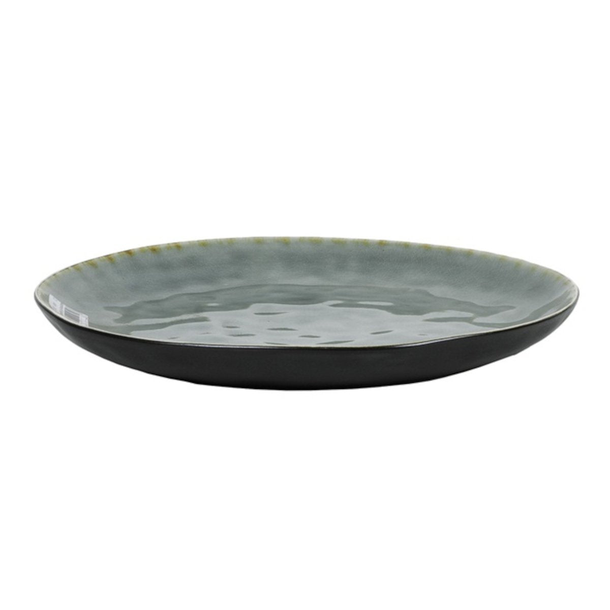 Lot de 6 petites assiettes en grès, Levi