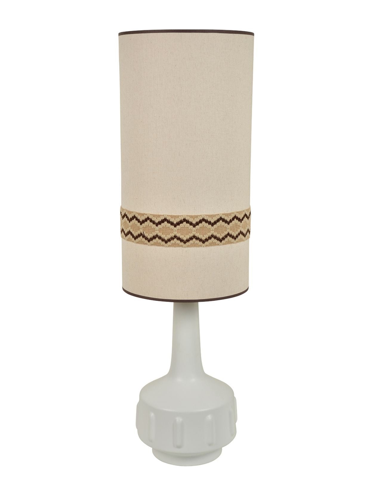 Ceramic and fabric lamp, Jimmy XL