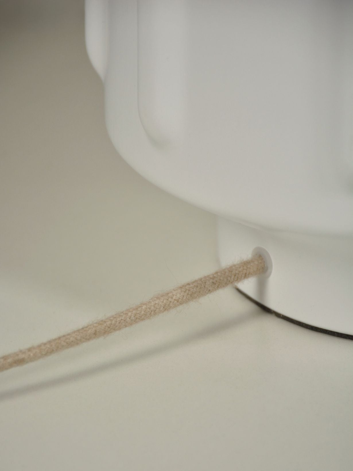 Ceramic and fabric lamp, Jimmy XL