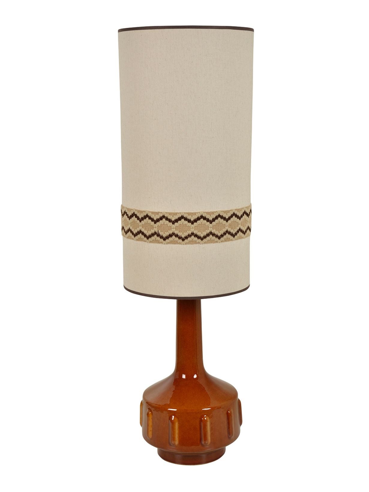 Ceramic and fabric lamp, Jimmy XL